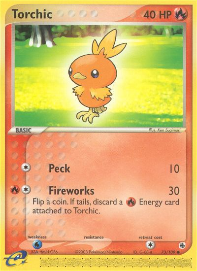Torchic (73/109) [EX: Ruby & Sapphire] | Deep Dive Games St. Marys