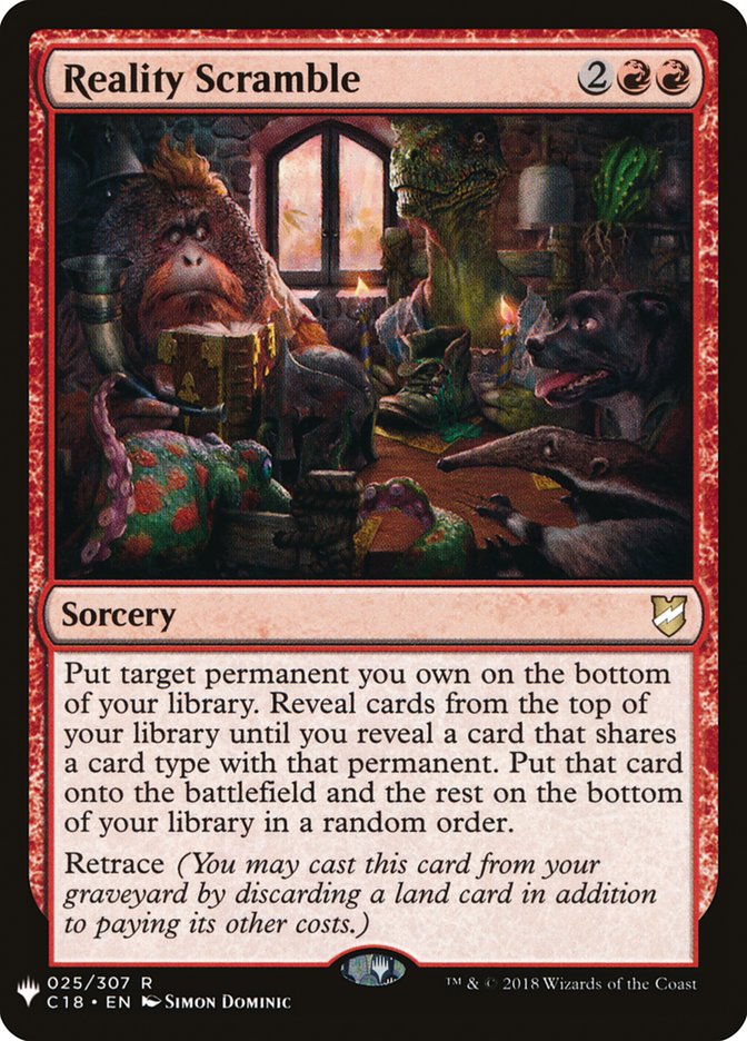 Reality Scramble [Mystery Booster] | Deep Dive Games St. Marys