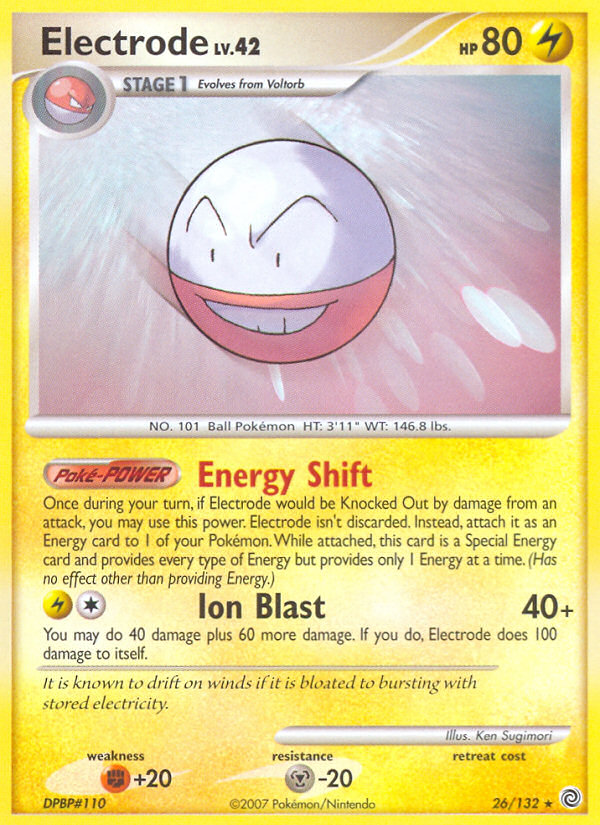 Electrode (26/132) [Diamond & Pearl: Secret Wonders] | Deep Dive Games St. Marys