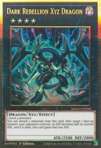 Dark Rebellion Xyz Dragon [MAGO-EN032] Gold Rare | Deep Dive Games St. Marys