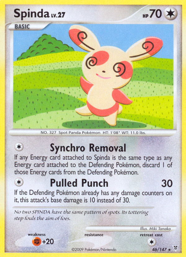 Spinda (46/147) [Platinum: Supreme Victors] | Deep Dive Games St. Marys