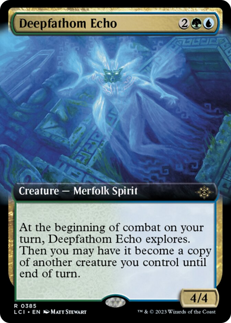 Deepfathom Echo (Extended Art) [The Lost Caverns of Ixalan] | Deep Dive Games St. Marys