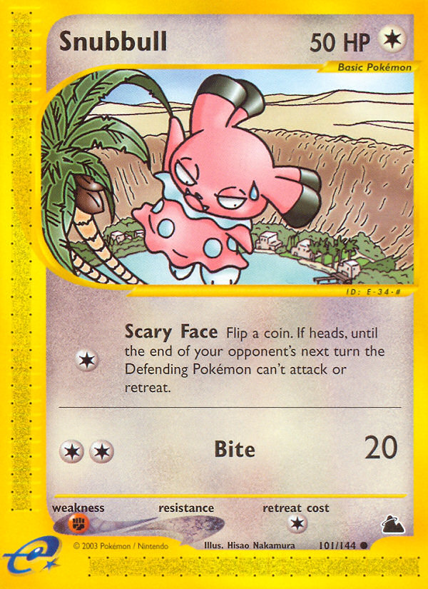 Snubbull (101/144) [Skyridge] | Deep Dive Games St. Marys