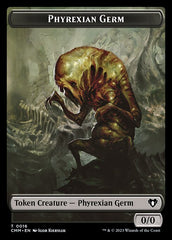 Eldrazi Spawn // Phyrexian Germ Double-Sided Token [Commander Masters Tokens] | Deep Dive Games St. Marys