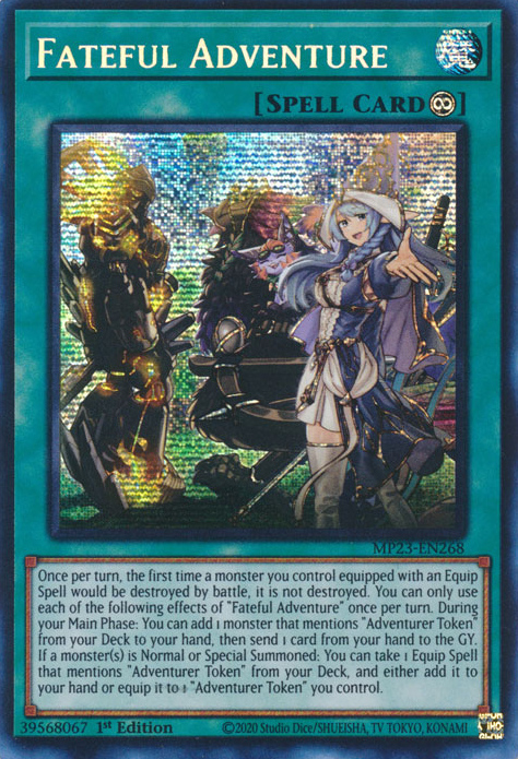 Fateful Adventure [MP23-EN268] Prismatic Secret Rare | Deep Dive Games St. Marys