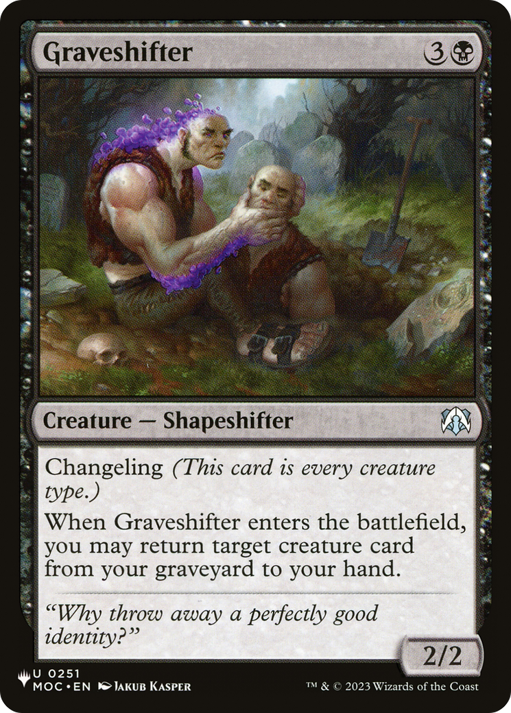 Graveshifter [The List] | Deep Dive Games St. Marys