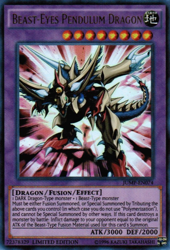 Beast-Eyes Pendulum Dragon [JUMP-EN074] Ultra Rare | Deep Dive Games St. Marys