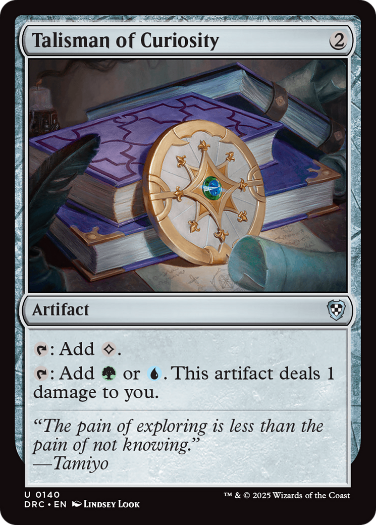 Talisman of Curiosity [Aetherdrift Commander] | Deep Dive Games St. Marys