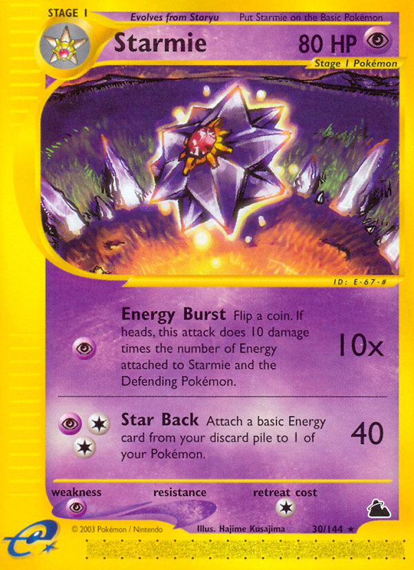 Starmie (30/144) [Skyridge] | Deep Dive Games St. Marys