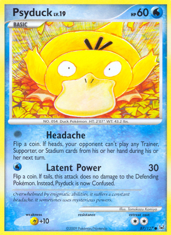 Psyduck (87/127) [Platinum: Base Set] | Deep Dive Games St. Marys