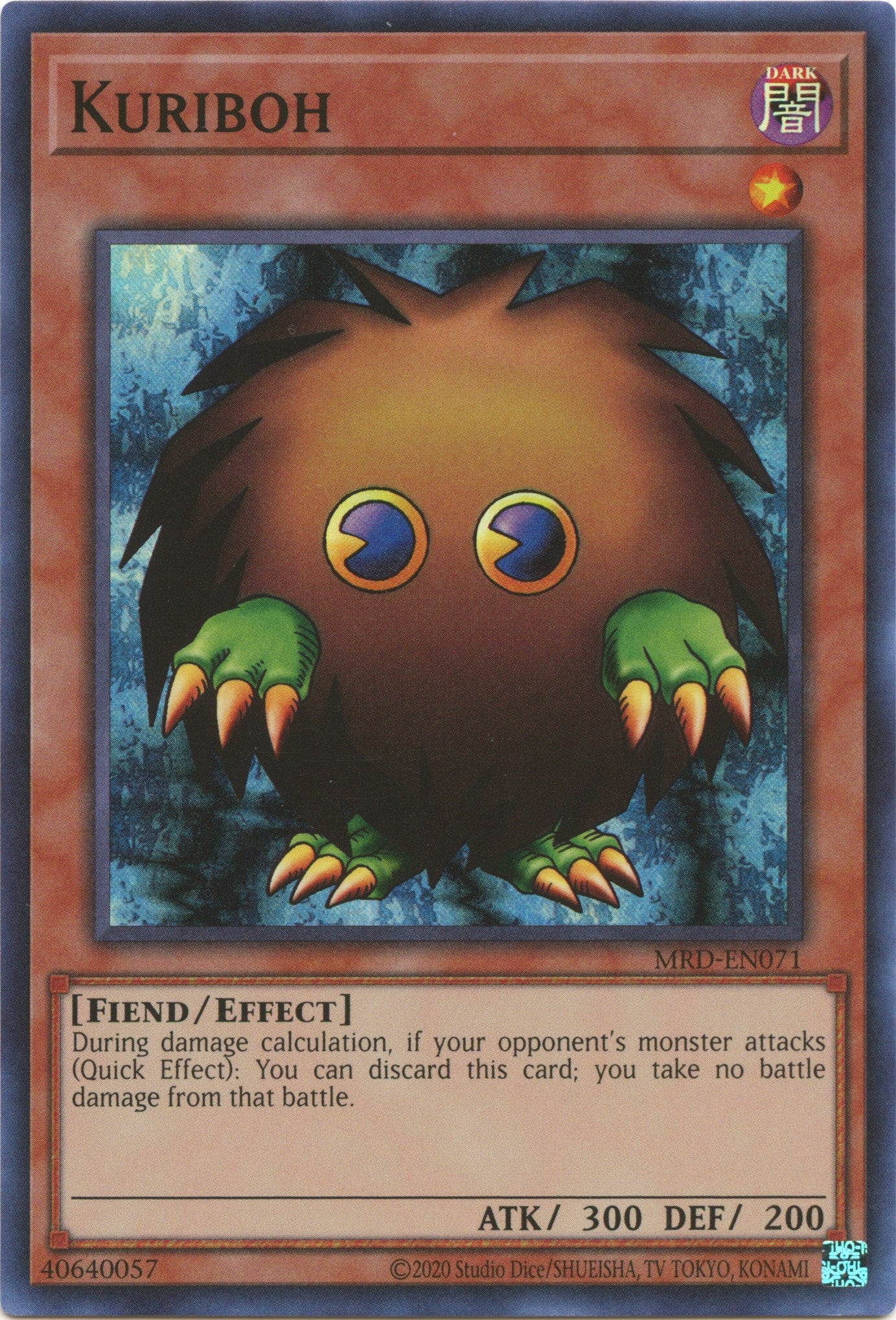 Kuriboh (25th Anniversary) [MRD-EN071] Super Rare | Deep Dive Games St. Marys