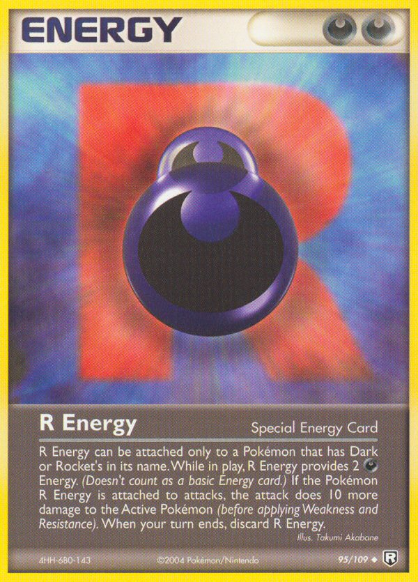 R Energy (95/109) [EX: Team Rocket Returns] | Deep Dive Games St. Marys