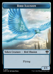 Thopter // Bird Illusion Double-Sided Token [Commander Masters Tokens] | Deep Dive Games St. Marys