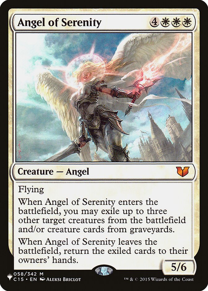 Angel of Serenity [The List] | Deep Dive Games St. Marys