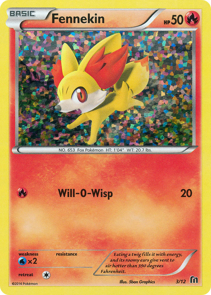 Fennekin (3/12) [McDonald's Promos: 2014 Collection] | Deep Dive Games St. Marys