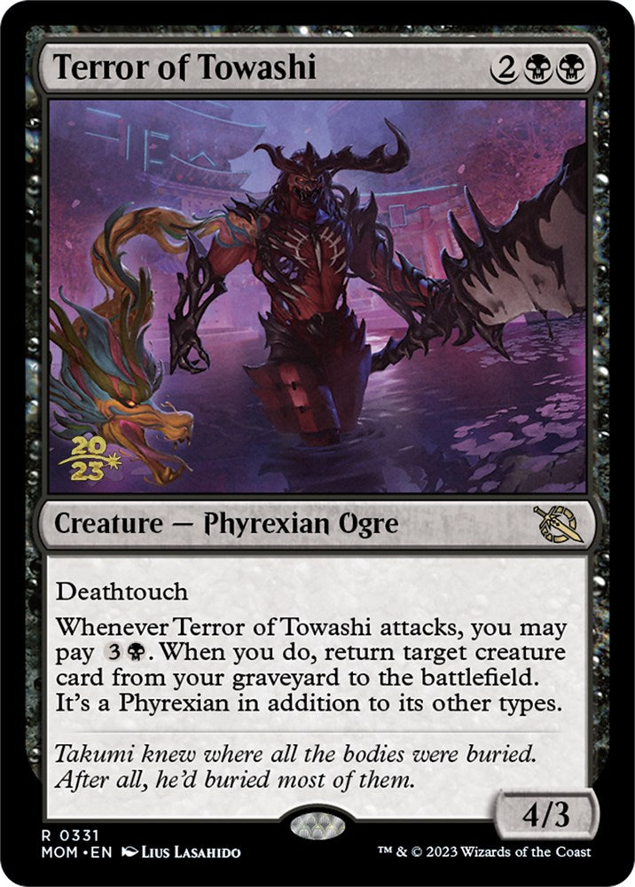 Terror of Towashi [March of the Machine Prerelease Promos] | Deep Dive Games St. Marys