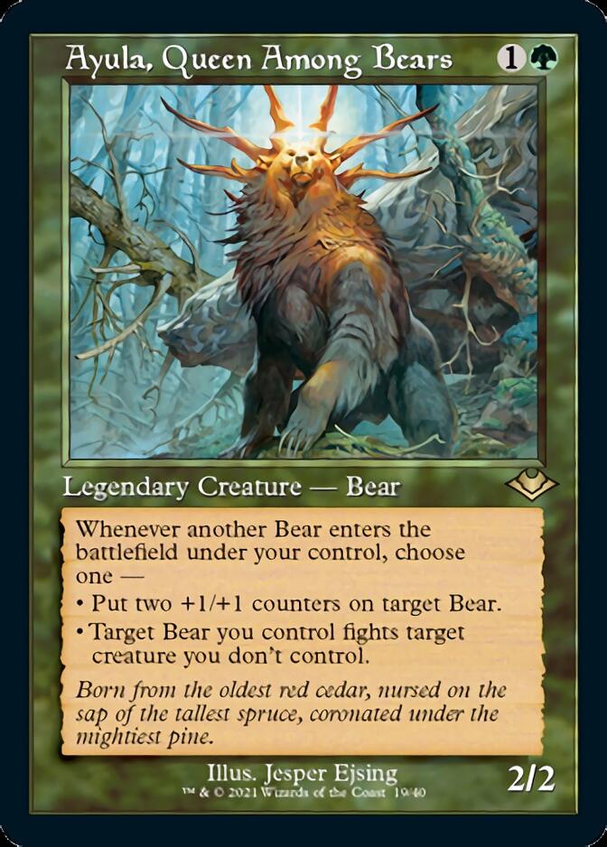 Ayula, Queen Among Bears (Retro) [Modern Horizons] | Deep Dive Games St. Marys