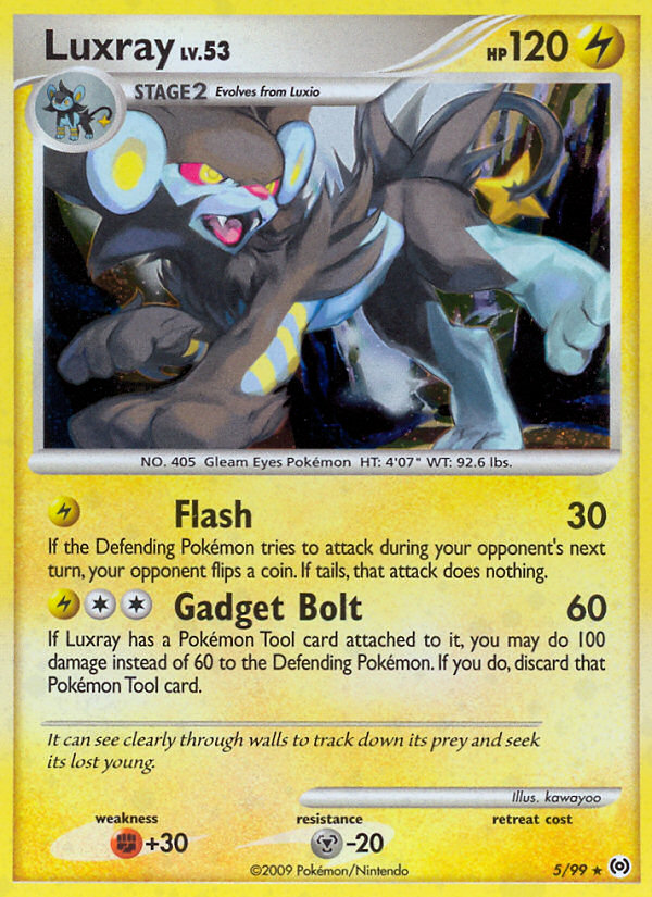 Luxray (5/99) [Platinum: Arceus] | Deep Dive Games St. Marys