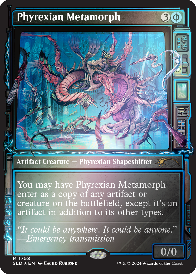 Phyrexian Metamorph (Rainbow Foil) [Secret Lair Drop Series] | Deep Dive Games St. Marys