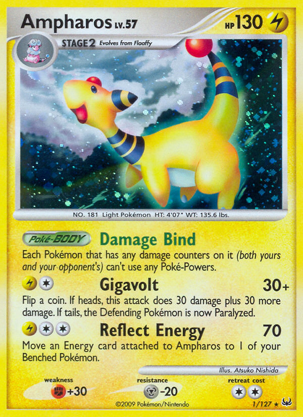 Ampharos (1/127) [Platinum: Base Set] | Deep Dive Games St. Marys