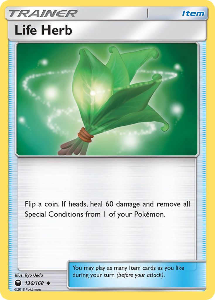 Life Herb (136/168) [Sun & Moon: Celestial Storm] | Deep Dive Games St. Marys