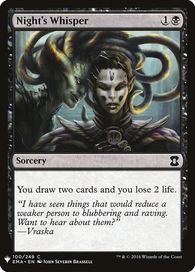 Night's Whisper [Mystery Booster] | Deep Dive Games St. Marys