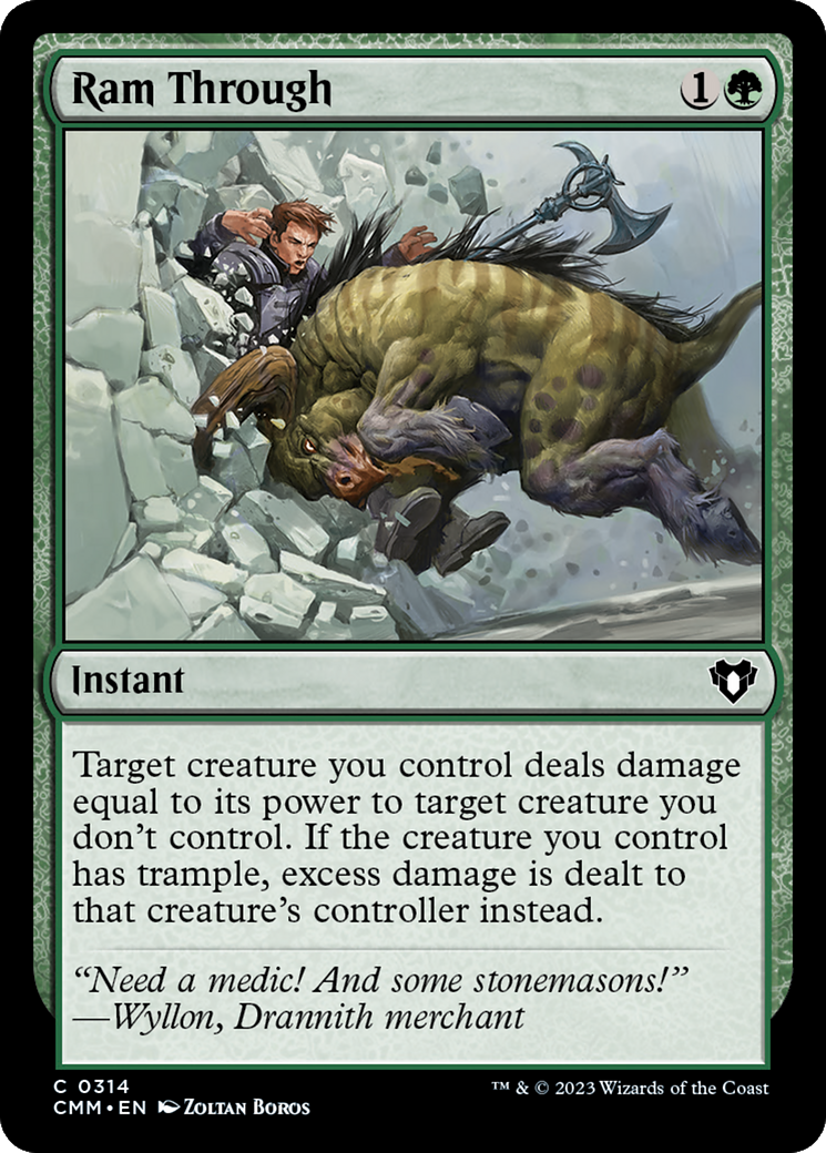 Ram Through [Commander Masters] | Deep Dive Games St. Marys