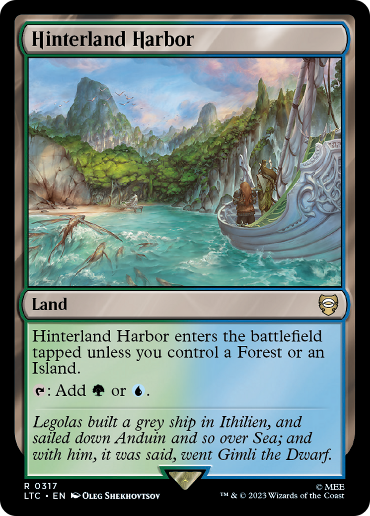 Hinterland Harbor [The Lord of the Rings: Tales of Middle-Earth Commander] | Deep Dive Games St. Marys