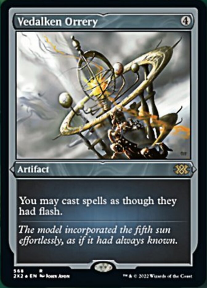Vedalken Orrery (Foil Etched) [Double Masters 2022] | Deep Dive Games St. Marys