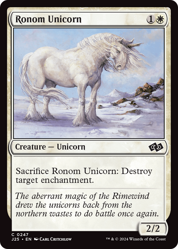 Ronom Unicorn [Foundations Jumpstart] | Deep Dive Games St. Marys