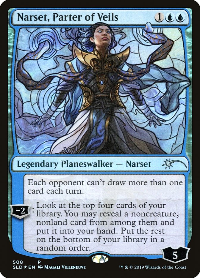 Narset, Parter of Veils (Stained Glass) [Secret Lair Drop Promos] | Deep Dive Games St. Marys