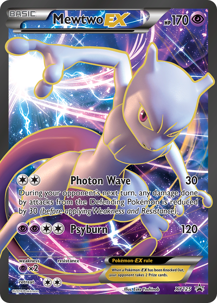 Mewtwo EX (XY125) [XY: Black Star Promos] | Deep Dive Games St. Marys