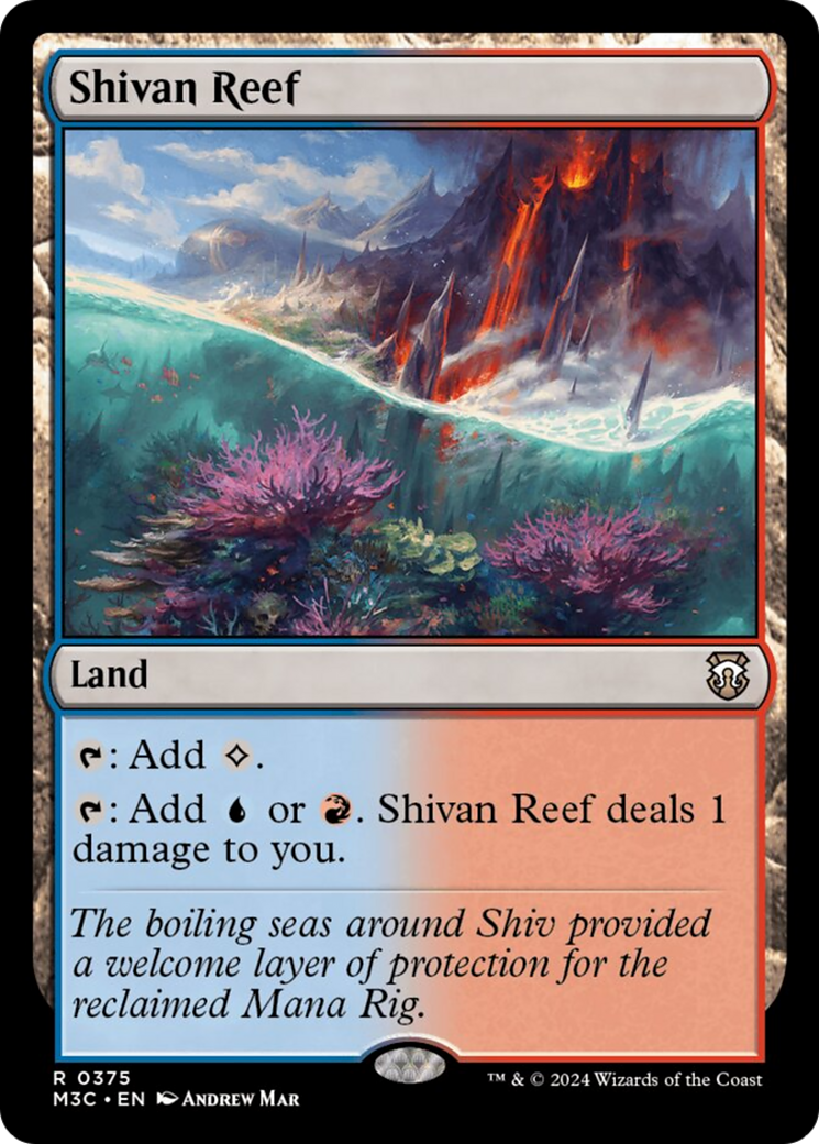 Shivan Reef [Modern Horizons 3 Commander] | Deep Dive Games St. Marys