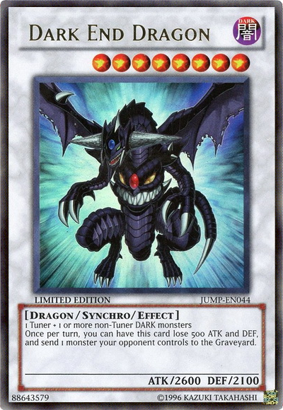 Dark End Dragon [JUMP-EN044] Ultra Rare | Deep Dive Games St. Marys