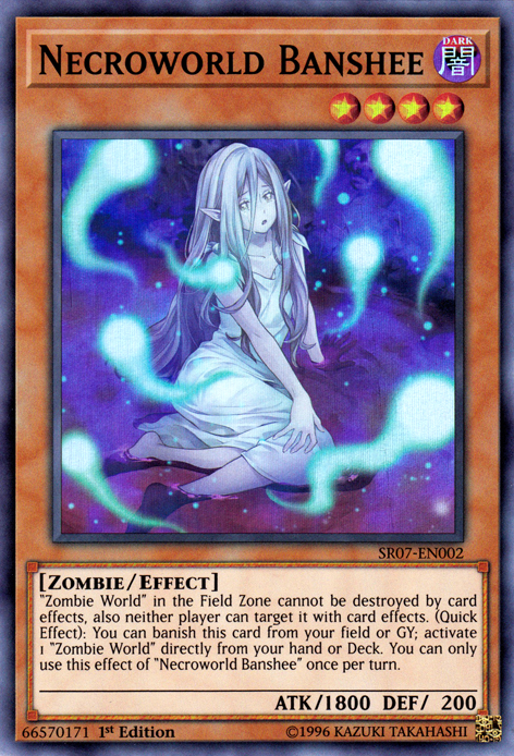 Necroworld Banshee [SR07-EN002] Super Rare | Deep Dive Games St. Marys