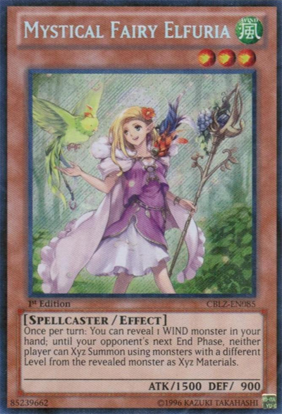 Mystical Fairy Elfuria [CBLZ-EN085] Secret Rare | Deep Dive Games St. Marys