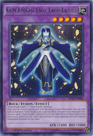 Gem-Knight Lady Lapis Lazuli [SECE-EN046] Rare | Deep Dive Games St. Marys