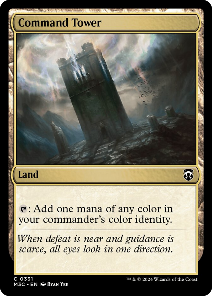 Command Tower [Modern Horizons 3 Commander] | Deep Dive Games St. Marys