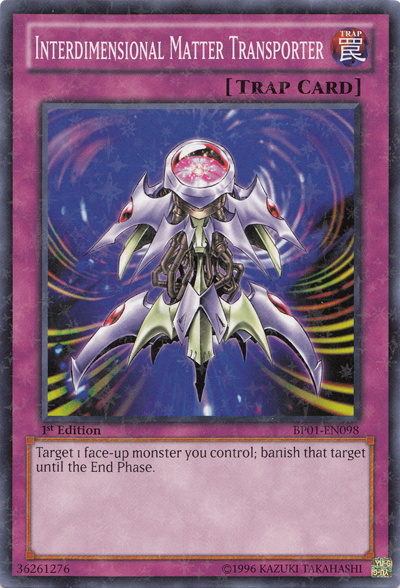 Interdimensional Matter Transporter [BP01-EN098] Starfoil Rare | Deep Dive Games St. Marys
