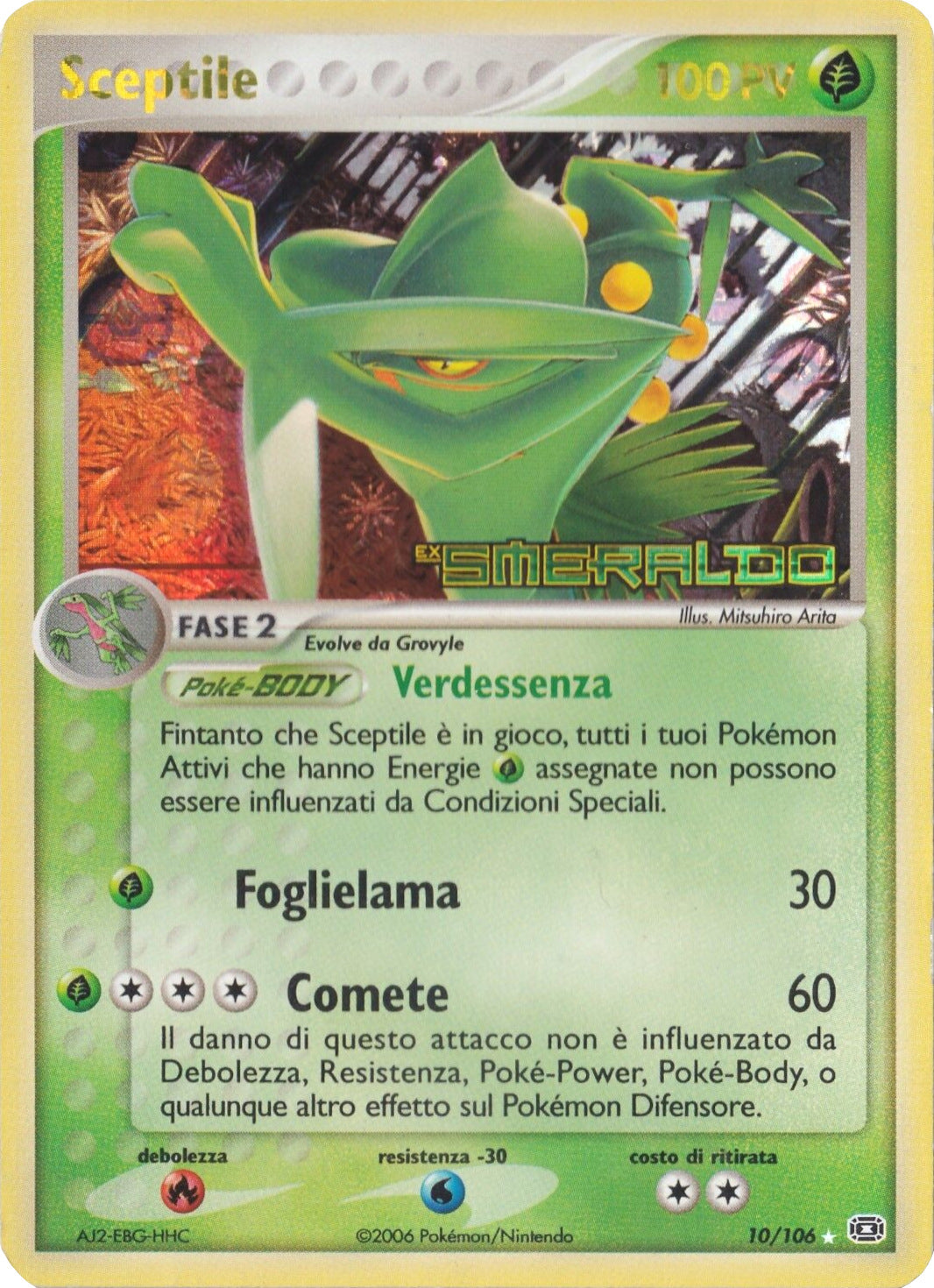 Sceptile (10/106) (Stamped) [EX: Emerald] | Deep Dive Games St. Marys