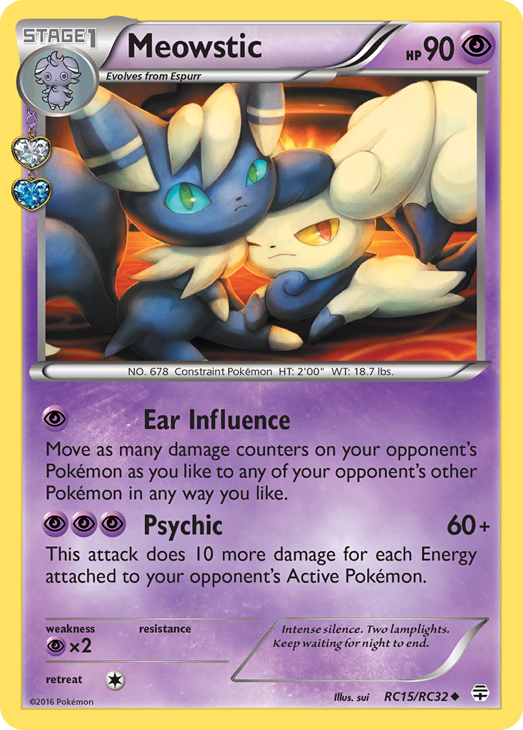 Meowstic (RC15/RC32) [XY: Generations] | Deep Dive Games St. Marys