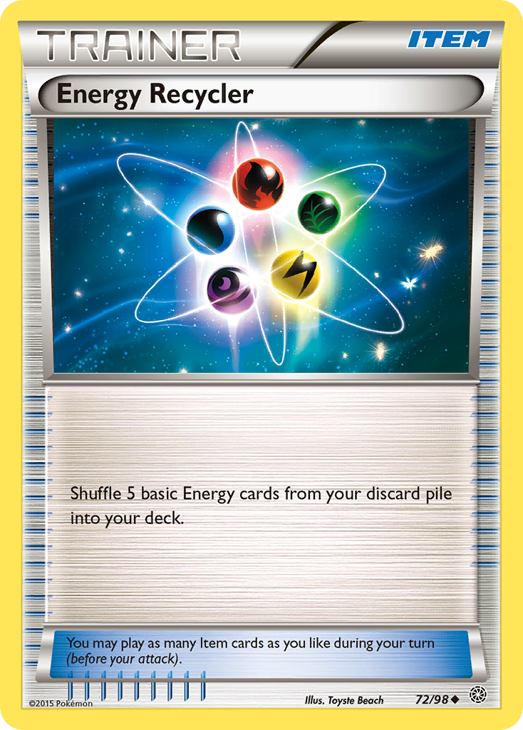 Energy Recycler (72/98) [XY: Ancient Origins] | Deep Dive Games St. Marys