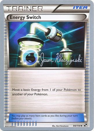 Energy Switch (94/114) (Darkrai Deck - Jason Klaczynski) [World Championships 2013] | Deep Dive Games St. Marys