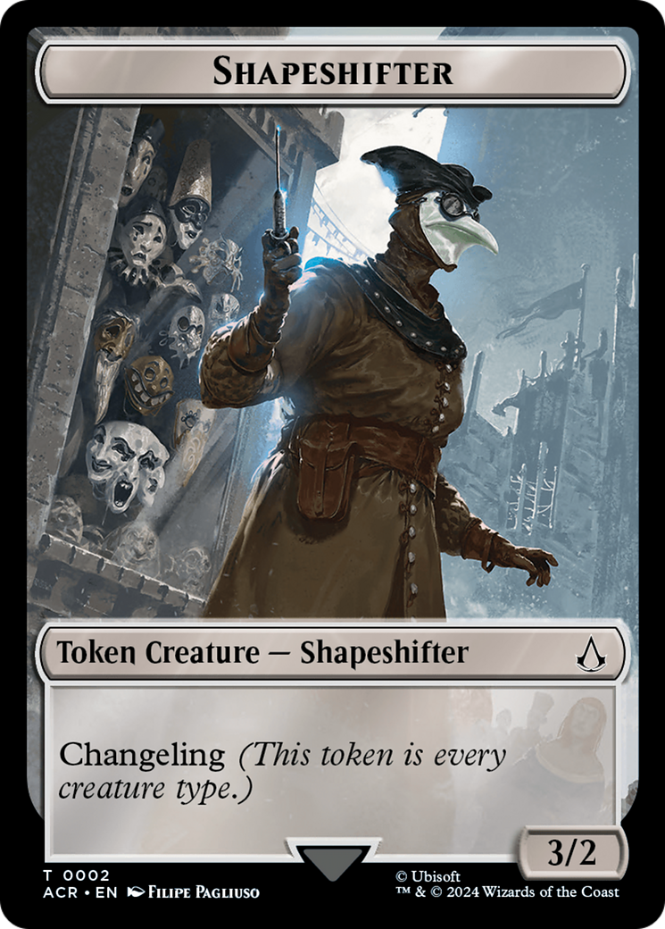 Shapeshifter Token [Assassin's Creed Tokens] | Deep Dive Games St. Marys