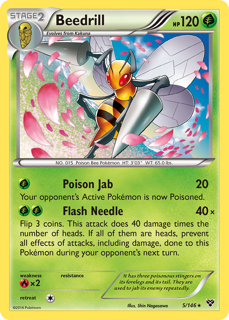 Beedrill (5/146) [XY: Base Set] | Deep Dive Games St. Marys