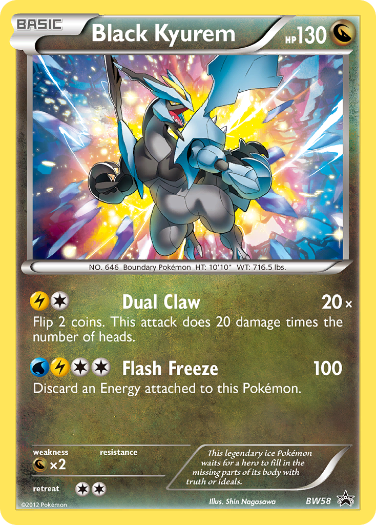 Black Kyurem (BW58) [Black & White: Black Star Promos] | Deep Dive Games St. Marys