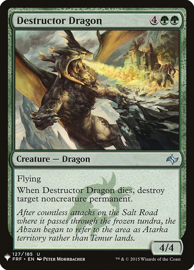 Destructor Dragon [Mystery Booster] | Deep Dive Games St. Marys