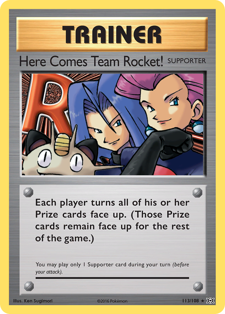 Here Comes Team Rocket! (113/108) [XY: Evolutions] | Deep Dive Games St. Marys