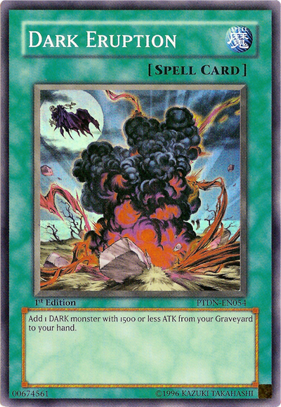 Dark Eruption [PTDN-EN054] Super Rare | Deep Dive Games St. Marys