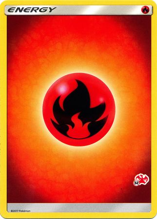Fire Energy (Charizard Stamp #32) [Battle Academy 2020] | Deep Dive Games St. Marys